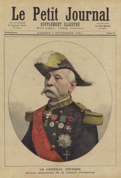 General Février, Gran Canciller de la Legión de Honor de French School